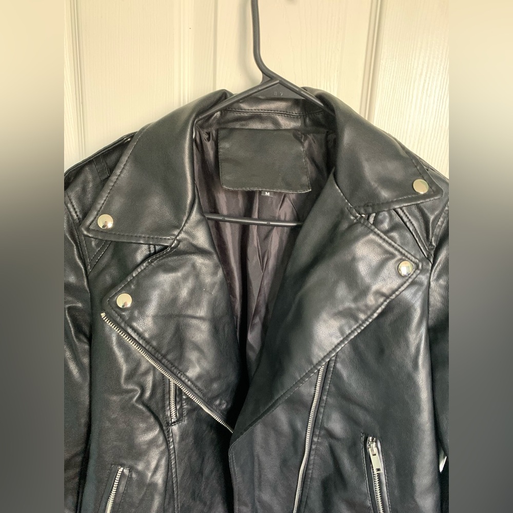 NOT REAL LEATHER Jacket! - Picture 2 of 7